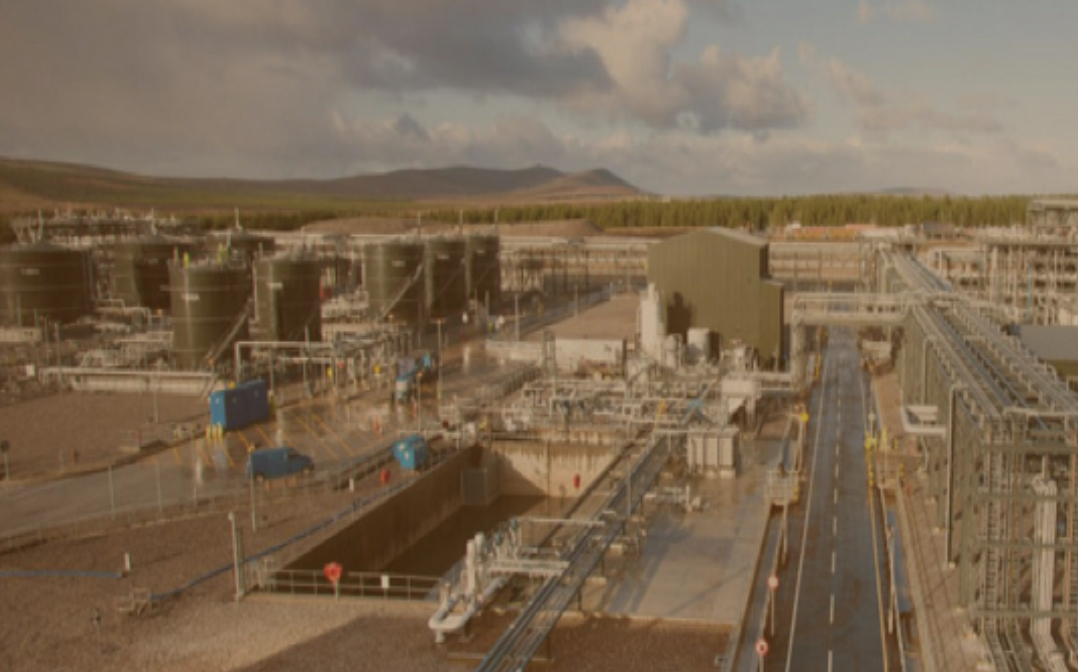 Corrib Pipeline Construction